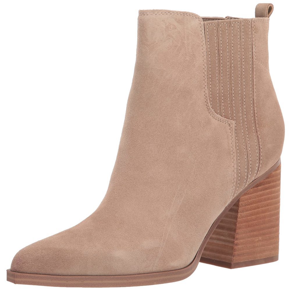Marc Fisher Women's Matter Ankle Boot, Walnut Suede, 9.5 - Picture 1 of 1